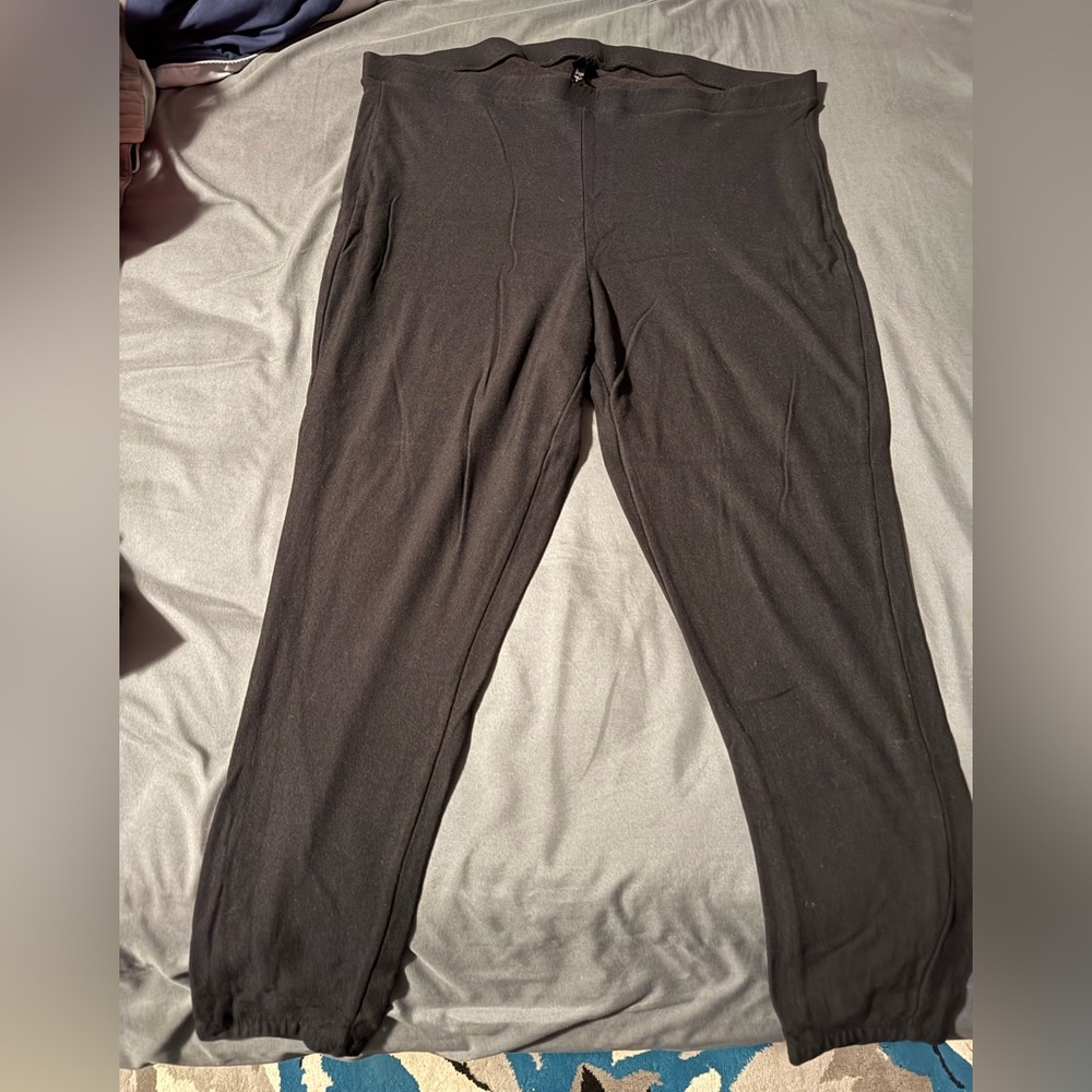 Torrid 3x black Fleece-lined Leggings